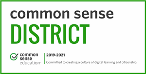 Common Sense Education District Recognition awarded to Falmouth Public Schools for 2019 to 2020 