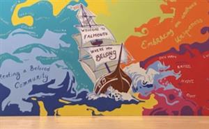 Clipper Ship mural