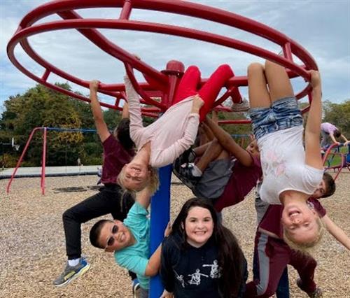 Students on Playground