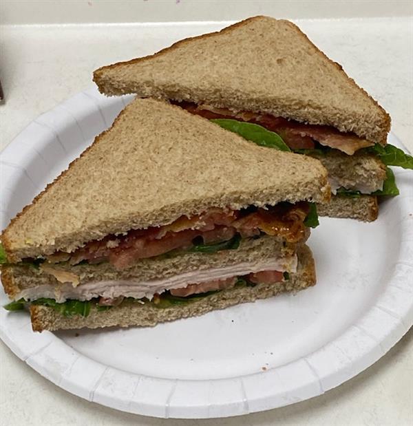 Whole wheat sandwich